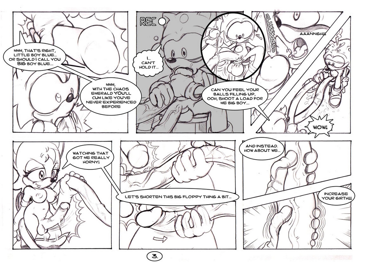 Rouge's Ploy For Fun Cartoon Porn Comic 003