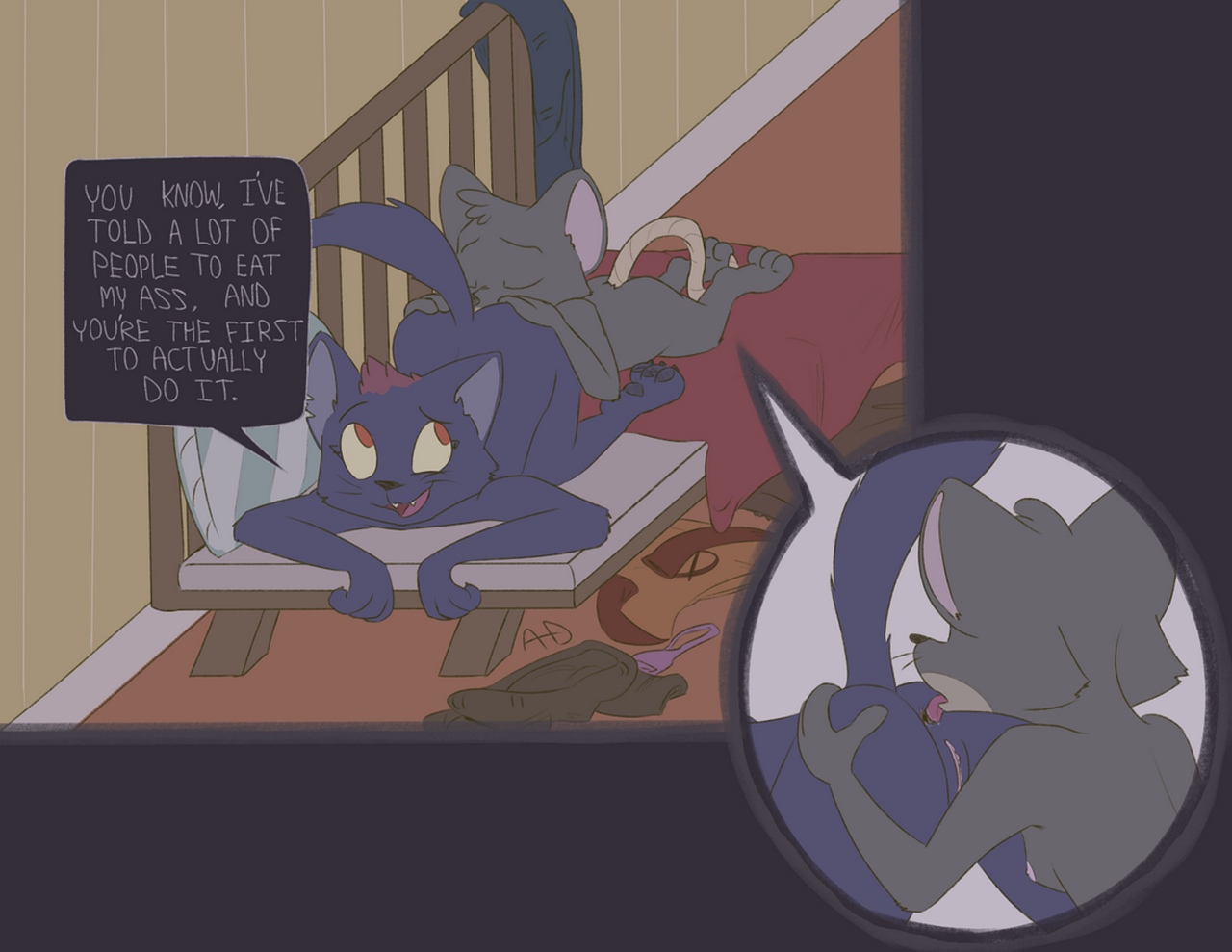 Queen Of Vermin Sex Comic 004