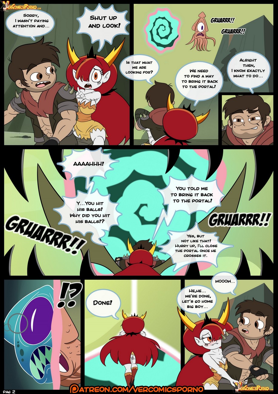 Marco VS The Forces Of Time 1 Porn Comic 003