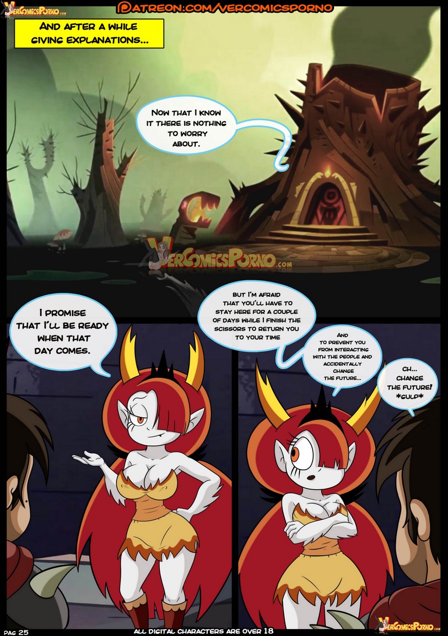 Marco VS The Forces Of Time 1 Porn Comic 026