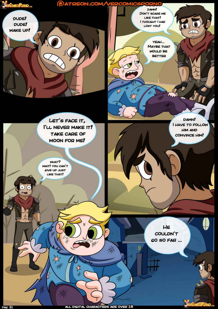 Marco VS The Forces Of Time 1 Porn Comic 032