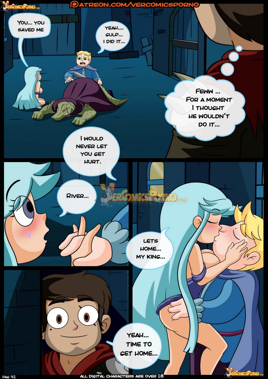 Marco VS The Forces Of Time 1 Porn Comic 042