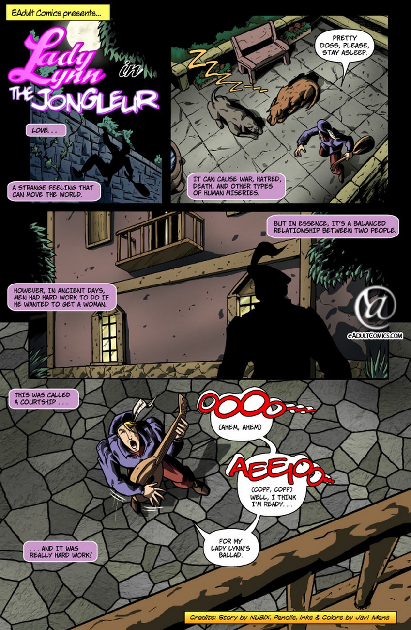 Lady Lynn - The Jongleur Sex Comic 002