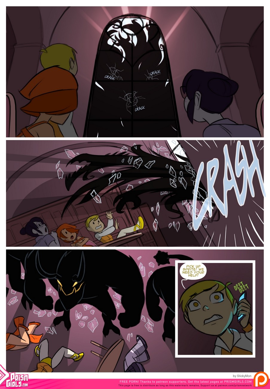 Rainbow Sprite - Hunger Of The Shadow Beasts Porn Comic 004