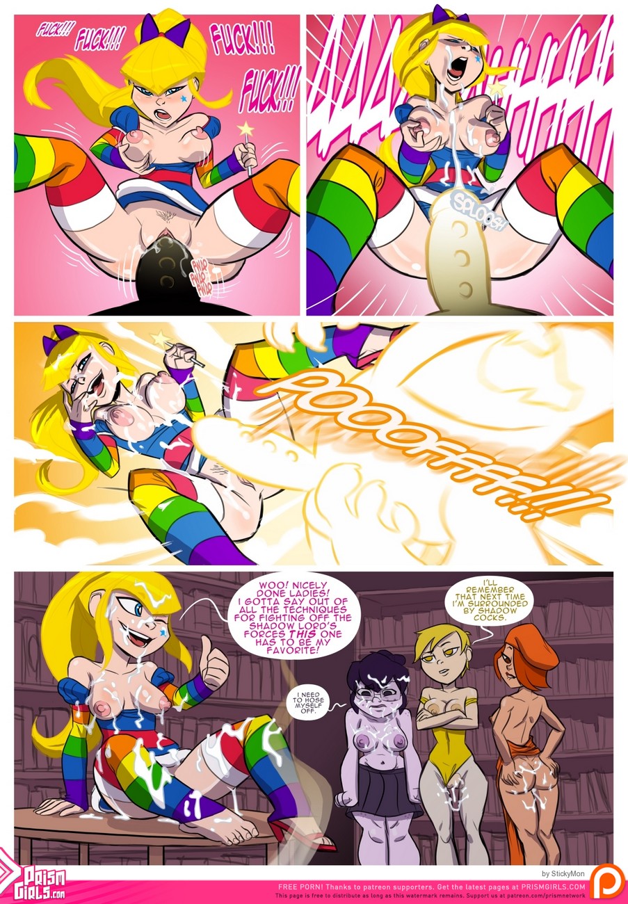 Rainbow Sprite - Hunger Of The Shadow Beasts Porn Comic 015