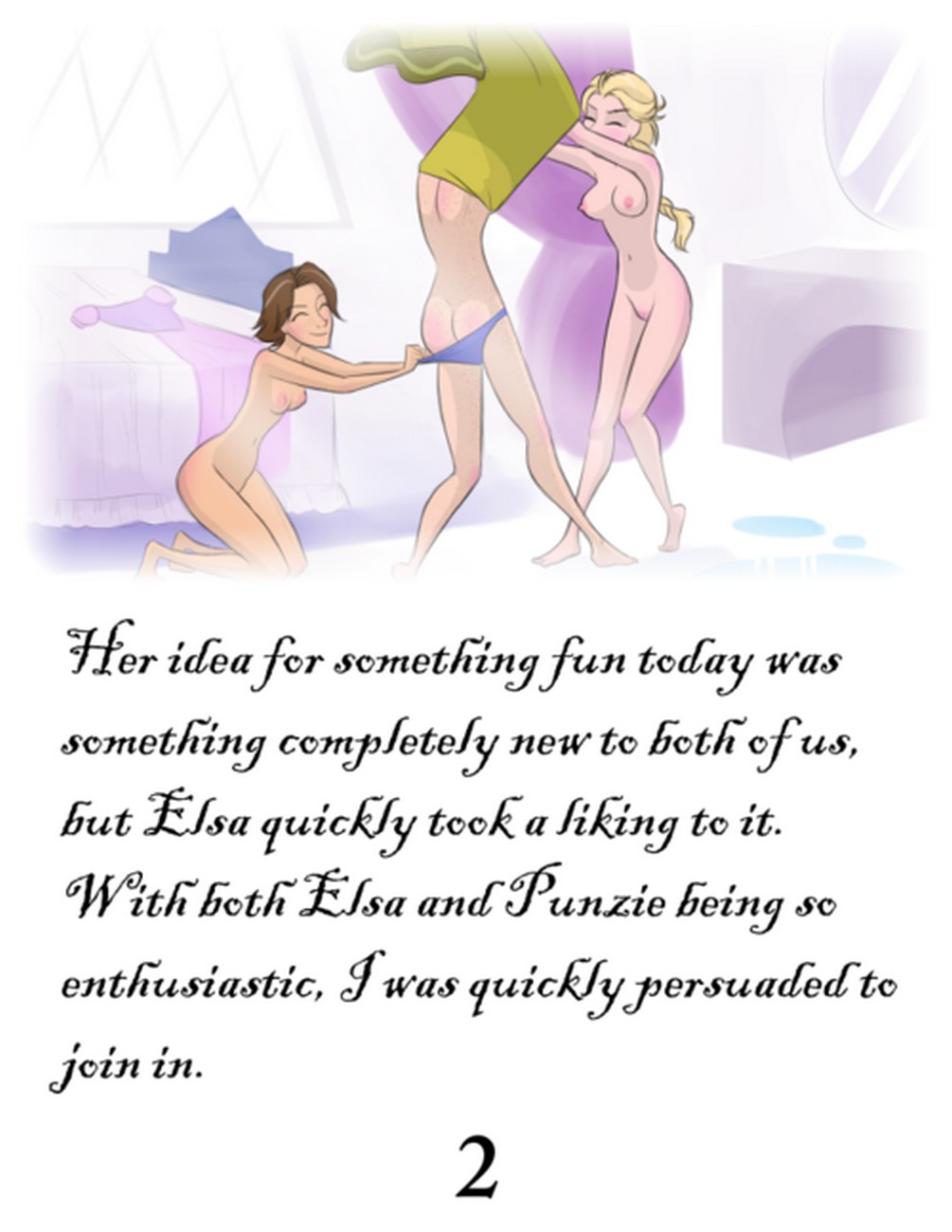 Anna's Awesome Adventure Cartoon Comic 003