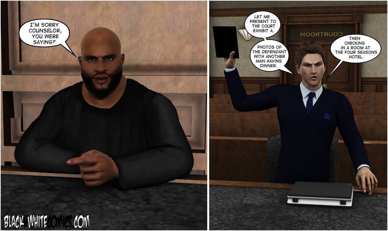 The People's Court Cartoon Porn Comic 014