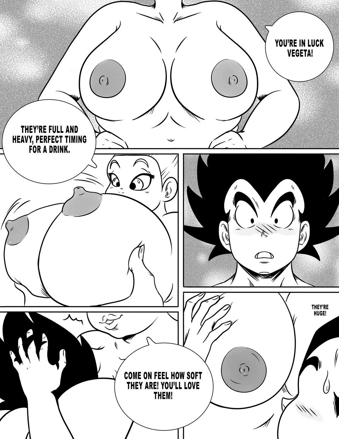 Enjoying Bonyu Boobies Porn Comic 005