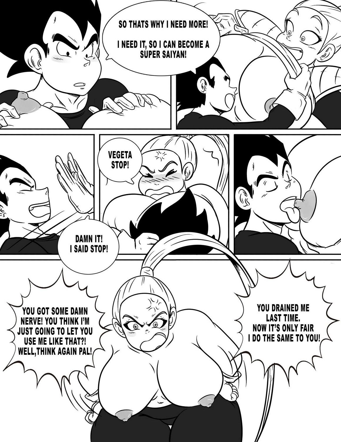 Enjoying Bonyu Boobies Porn Comic 013