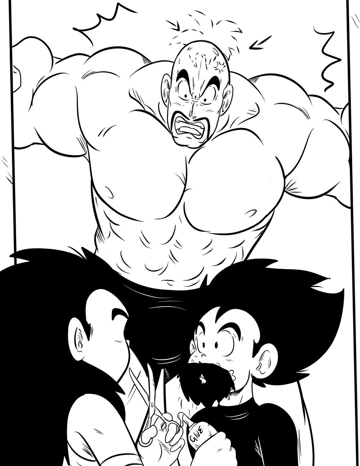 Enjoying Bonyu Boobies Porn Comic 030