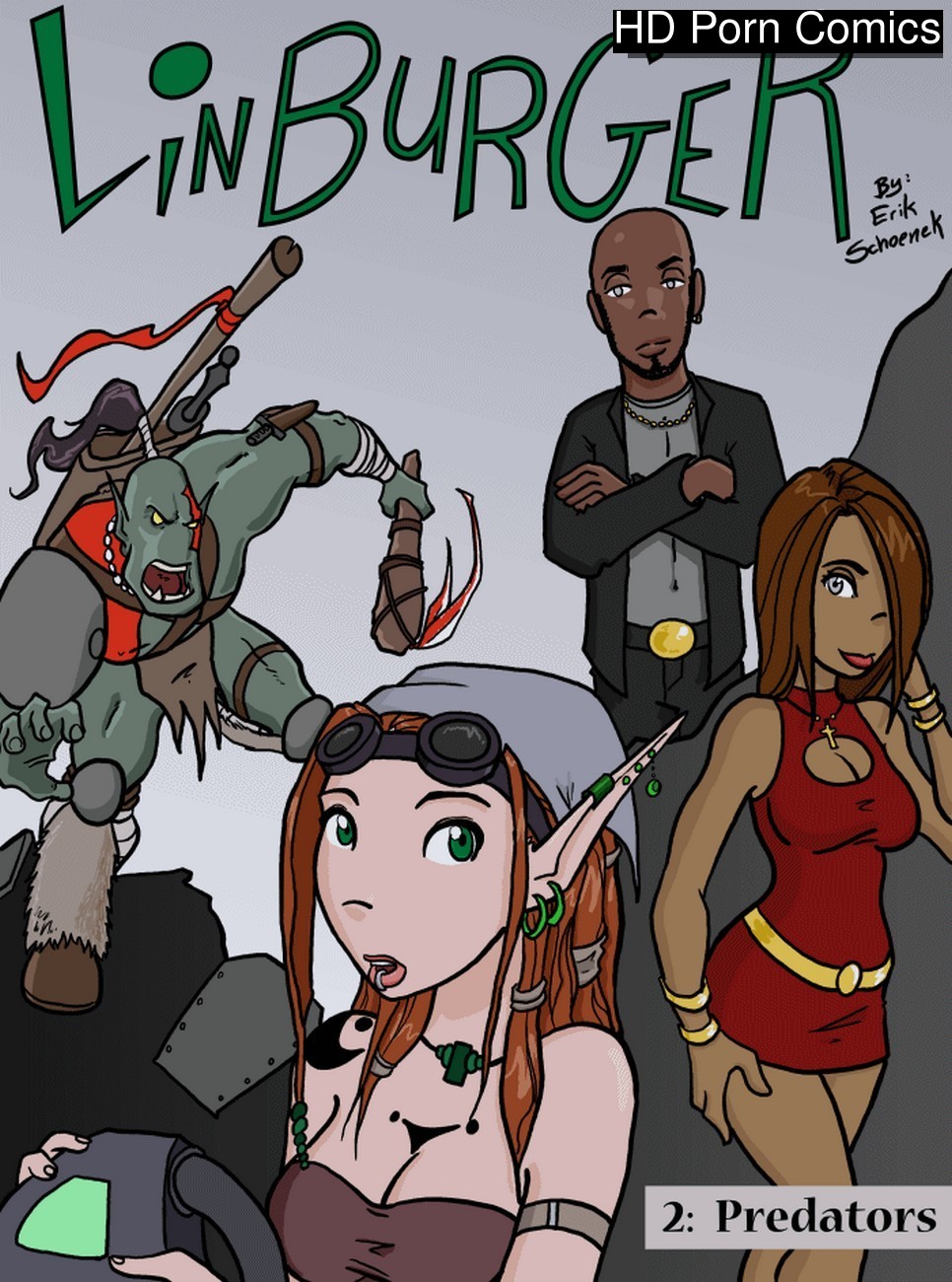 Linburger 2 - Predators Porn Comic 001