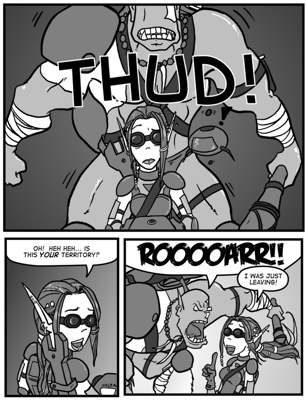 Linburger 2 - Predators Porn Comic 003