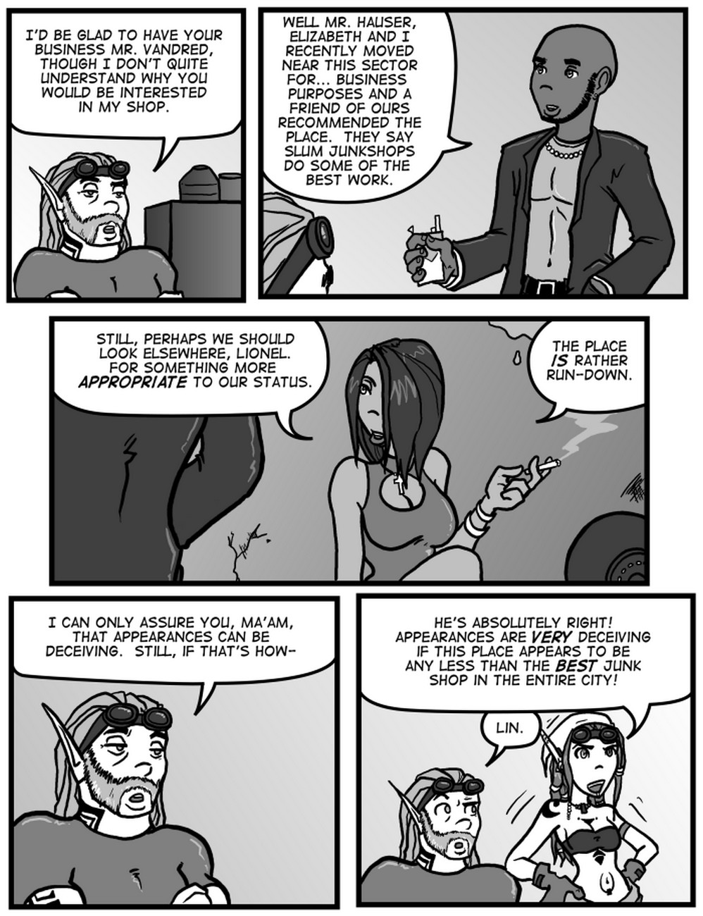 Linburger 2 - Predators Porn Comic 010