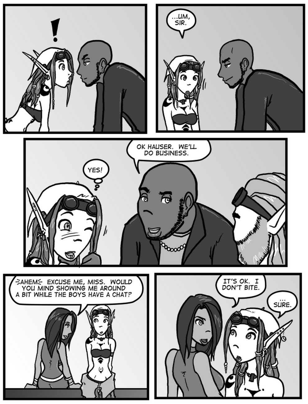 Linburger 2 - Predators Porn Comic 012