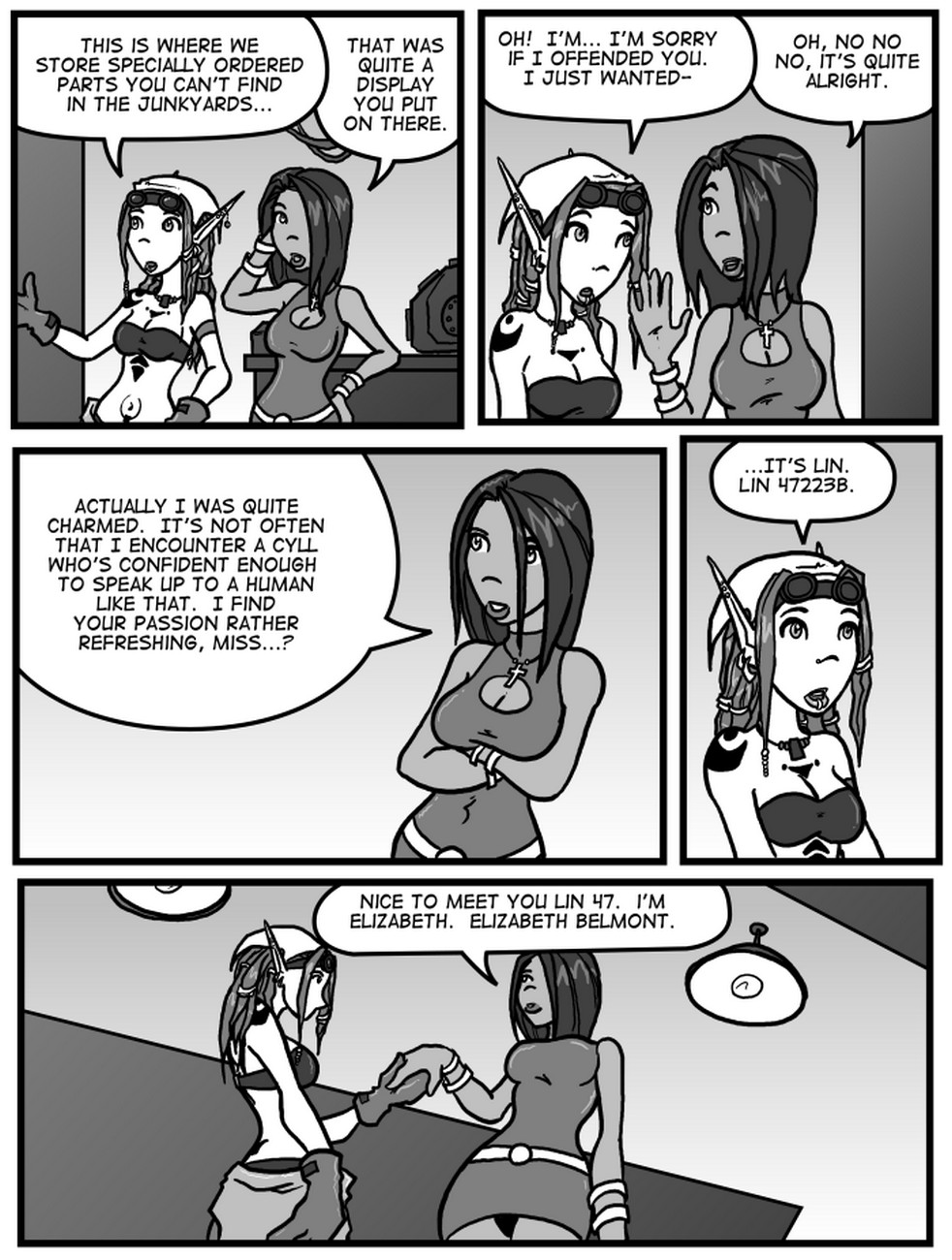 Linburger 2 - Predators Porn Comic 013