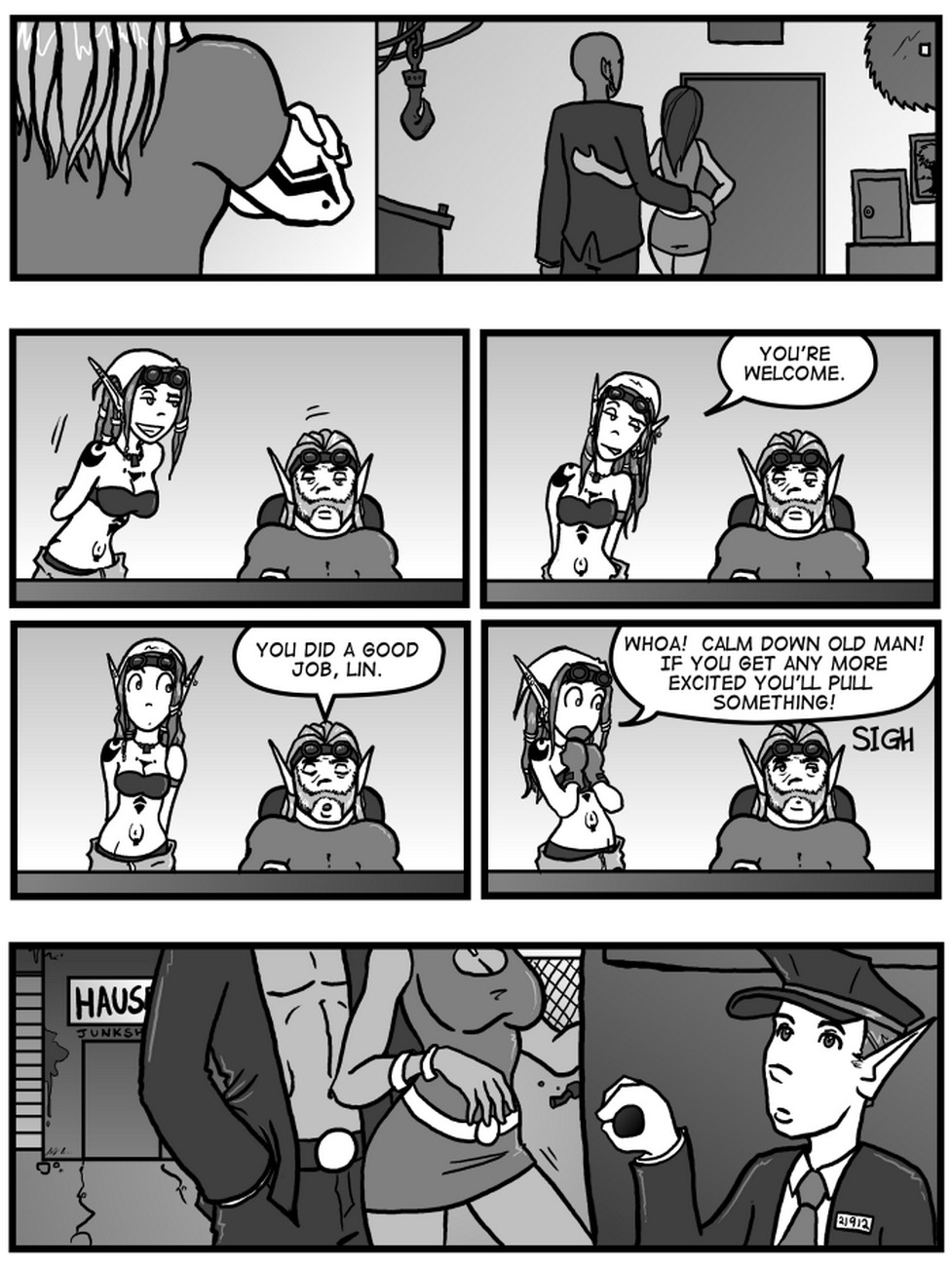 Linburger 2 - Predators Porn Comic 016