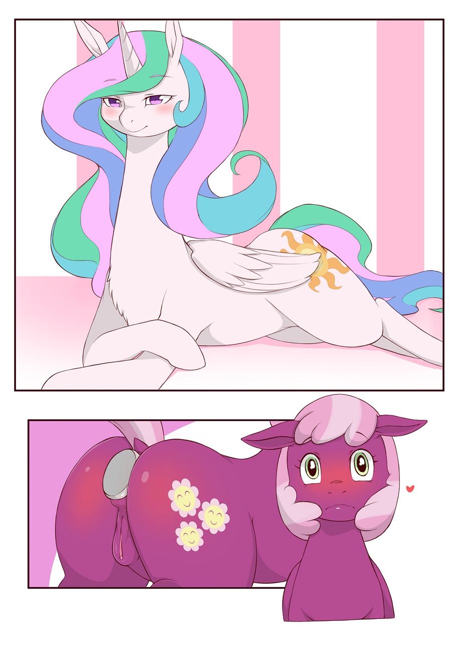 Size Queen Cartoon Comic 001
