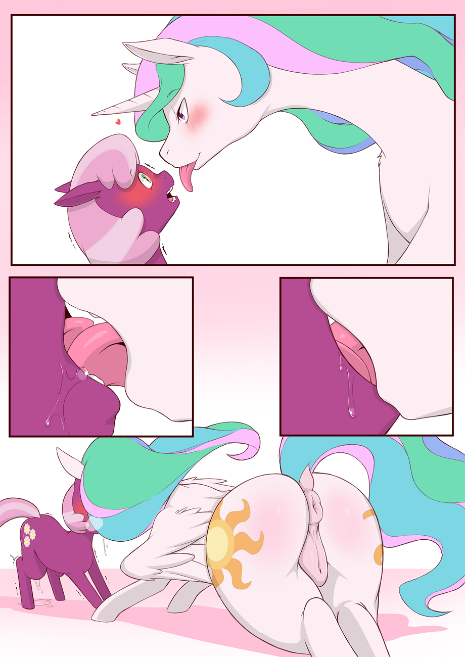 Size Queen Cartoon Comic 002